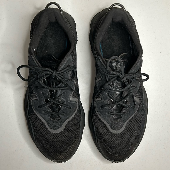 Adidas Ozweego Core All Black Carbon Mesh Mens Shoes US Size 10.5 - Picture 7 of 12